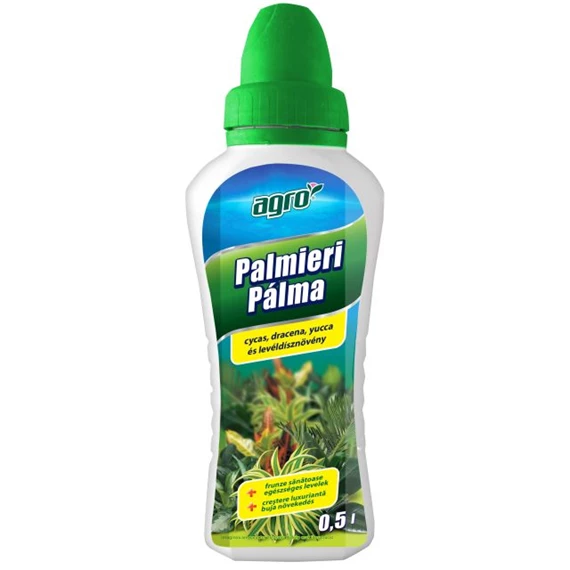 AGRO pálma és levéldísznövény tápoldat 0,5 l