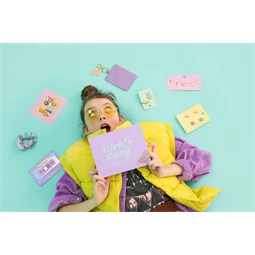 Ajándékdoboz girl gang goodie box, csajos mix, 19x15x4 cm