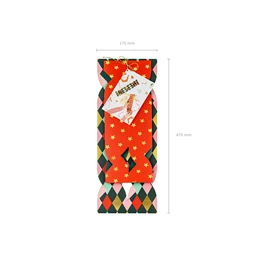 Ajándékdobozok cukorkák, mix, 7x37 cm - 9x47 cm S/2