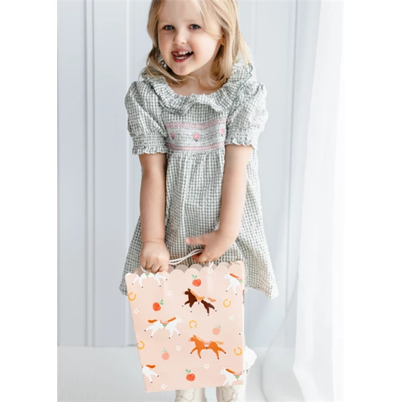 Ajándéktasak lovak 23x22x8,5 cm mix