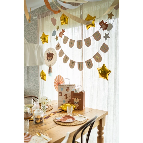 Ajándéktasak macik vegyes 26x32,5x13 cm