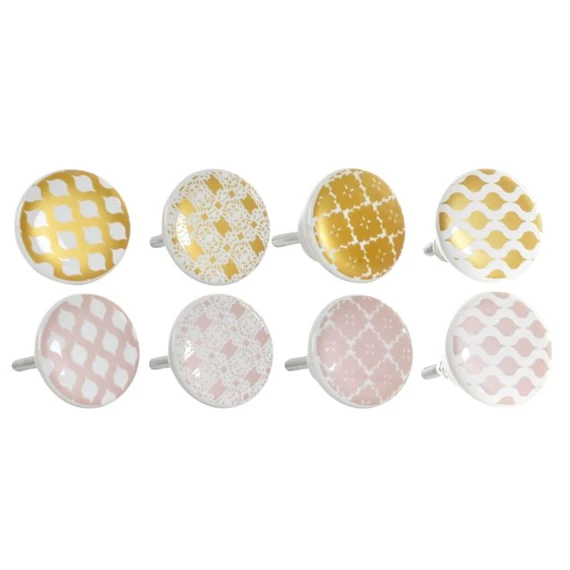 Ajtógomb 4x4x2,5 cm 6 féle