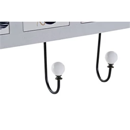 Akasztó absztrakt mintás 40x7x26 cm