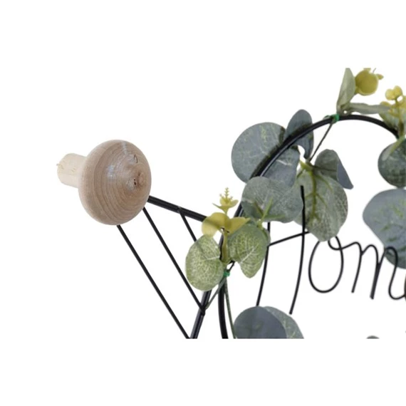 Akasztó falra "Home" felirattal 43x4,5x36 cm