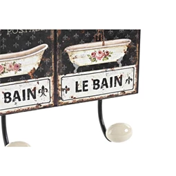 Akasztó falra, fürdőszobai 24x6x12 cm 2 féle