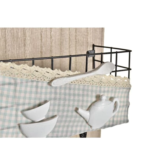 Akasztó falra, kávés 23x9x36 cm