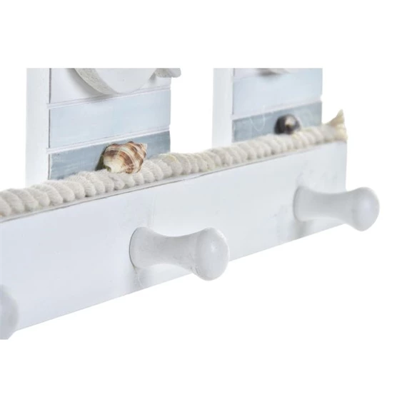 Akasztó falra kötéllel házak 36x5x13 cm