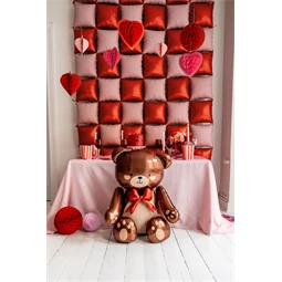 Álló fólia lufi maci 59x88 cm mix