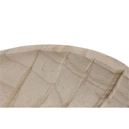 Asztali kínáló levél alakú 29x23x4 cm