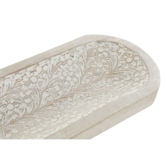 Asztali kínáló leveles 45,5x13,5x3,5 cm