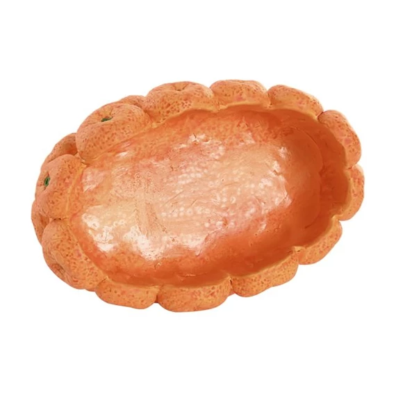 Asztali kínáló, narancs 24x16x9 cm