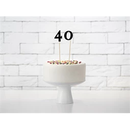 Asztalszámok fekete 24-26 cm S/11