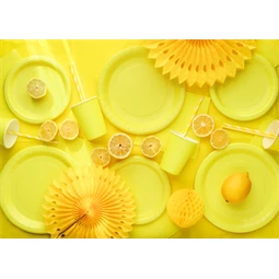 Asztalterítő 137x183 cm sárga