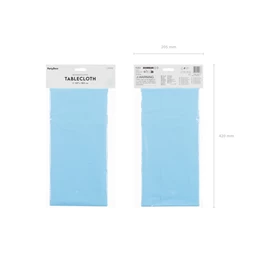 Asztalterítő 137x183 cm világoskék