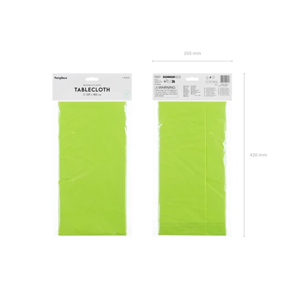 Asztalterítő 137x183 cm világoszöld