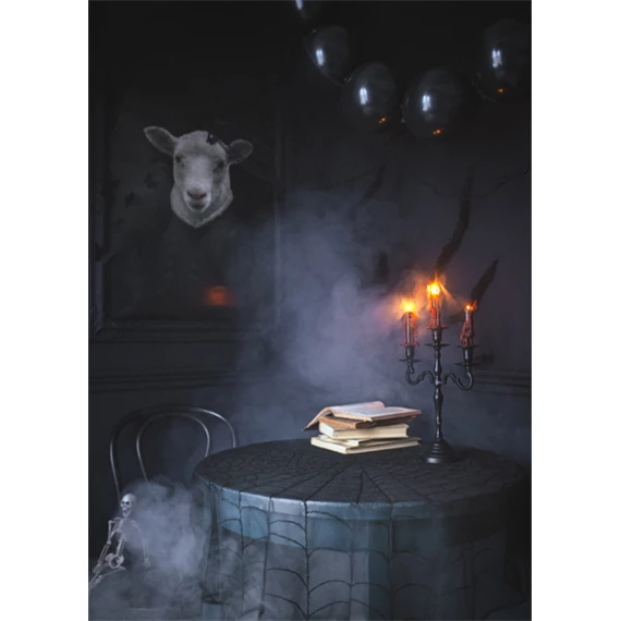 Asztalterítő pókhálós 124 cm