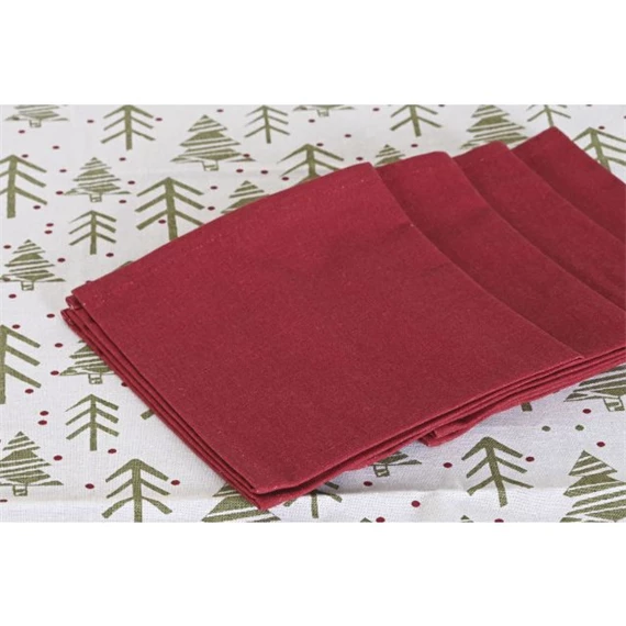 Asztalterítő szett fenyő mintával 150x250x0,2 cm S/9