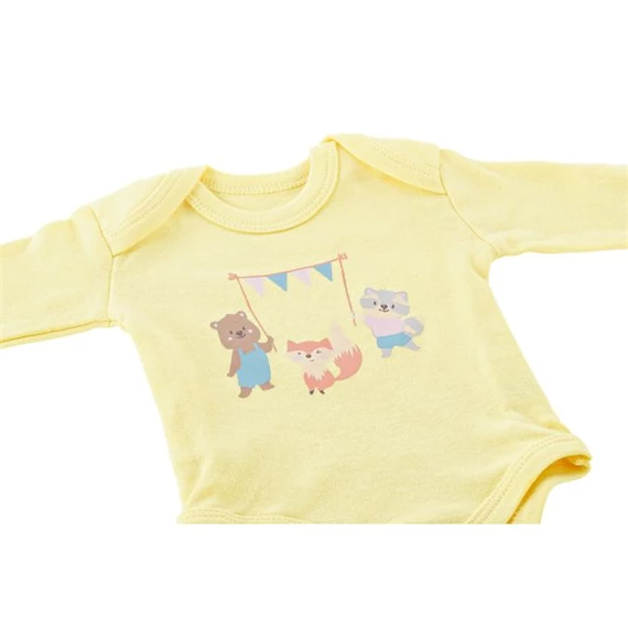 Baba szett 0-6 hónapos korig, ruha 25x1x25 cm 2 féle S/3