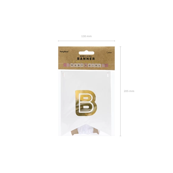 Banner baby girl, 15 x 175 cm