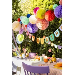 Banner happy birthday mix 163x12 cm