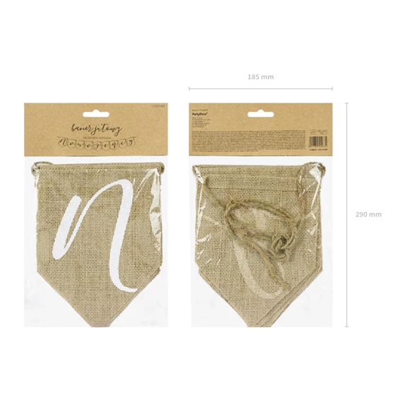 Banner ifjú házasok 23x155 cm