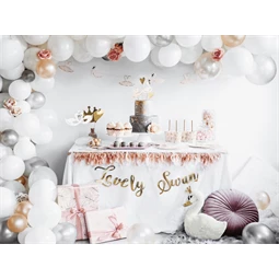 Banner lovely swan 64x21.3 cm tükör arany