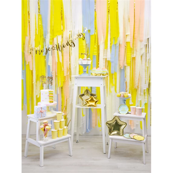 Banner moje urodziny arany 16.5x90 cm