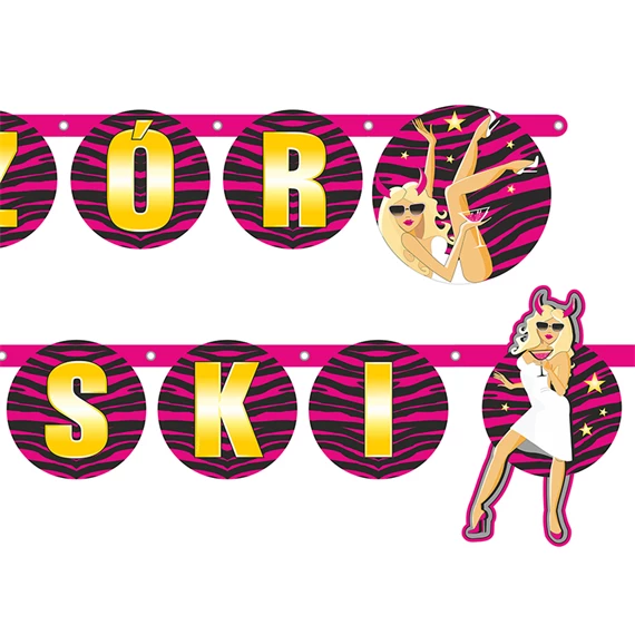 Banner `wieczor panienski` 2 m