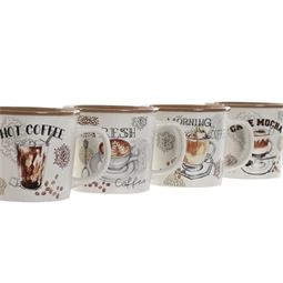 Bögre 12,5x9,5x8,5 cm 4 féle