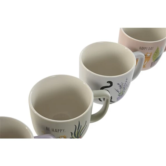 Bögre 13x9,4x9,5 cm 4 féle