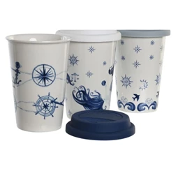 Bögre 10x10x14 cm 400 ml 3 féle