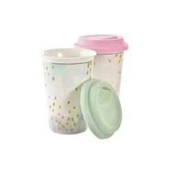 Bögre 10x10x14 cm 400 ml 2 féle