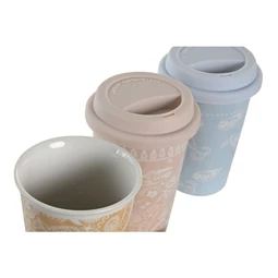 Bögre 10x10x14 cm 400 ml 3 féle