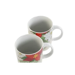 Bögre virágos 12x8x9,5 cm 300 ml 2 féle