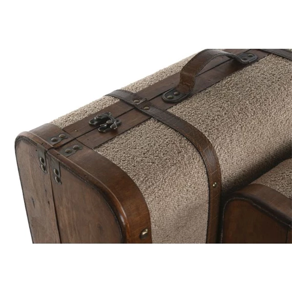 Bőrönd szett 60x37x24 cm S/2