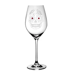 Boros pohár Swarovski kristállyal 360 ml 22,5x8 cm S/2