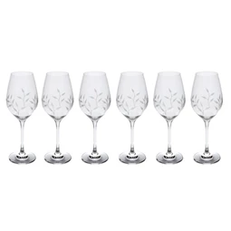 Boros pohár Swarovski kristállyal 360 ml 22,5x8 cm S/6