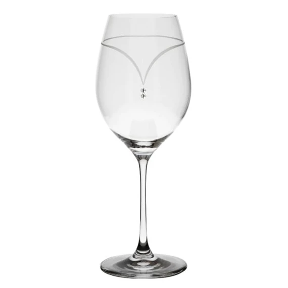 Boros pohár Swarovski kristállyal 470 ml 24x9,3 cm S/6