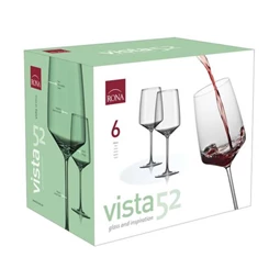 Boros pohár VISTA 520 ml 8,8x22,5 cm S/6