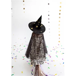 Boszorkány kalap fekete