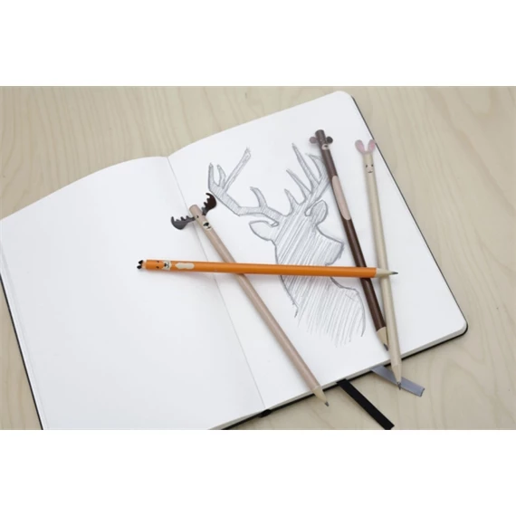 Ceruza erdei állatokkal S/4