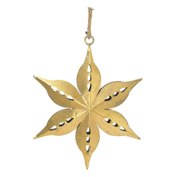 Csillag akasztós 21,5x17,5x3 cm