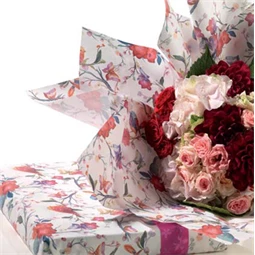 Csomagolópapír madaras 1x25 m