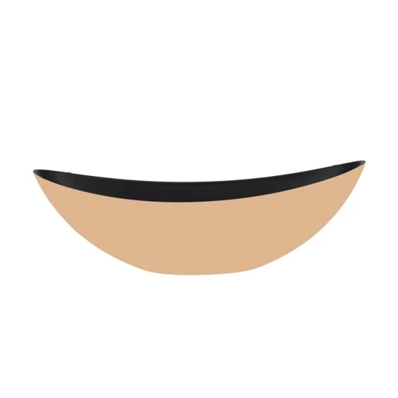 Kaspó csónak alakú 55x18x15 cm