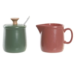 Cukor-, tejtartó szett 11x7,5x8 cm S/2