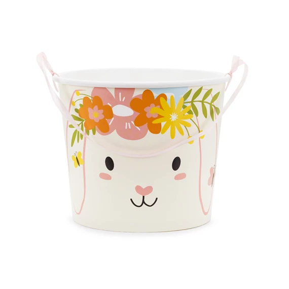 Cukorkás vödör húsvéti 14 cm mix S/2