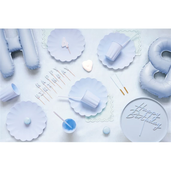 Cukorkatartó 24-14,5 cm világoskék