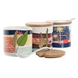 Cukortartó növénnyel 7,5x7,5x7,5 cm 3 féle