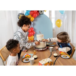 Cupcake dísz autók 12 cm S/4