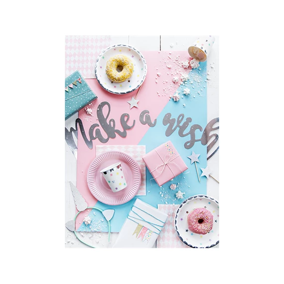 Cupcake dísz csillagok 11,5 cm S/6